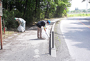 道路清掃風景2